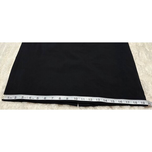 Women's Apt. 9 Brand Straight & Pencil Black Skirt Polyester Blend Size 8 - Picture 10 of 13